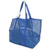 Mesh Beach Bag with 8 Pockets Waterproof Large Capacity Portable