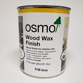 OSMO Wood Wax 3136 Birch .75 Liter