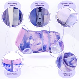 SlowTon Dog Surgery Recovery Suit, Cone E-Collar Alternative After Surgery with Zipper, Professional Pet Recovery Shirt Dog Abdominal Wounds Bandages, Preventing Licking Spay Suit for Dog