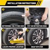 AUTOFREE 16 Inch Wheel Rim Covers Hubcaps Black Matte, Universal