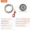 VEVOR Galvanized Steel Winch Cable, 3/8 Inch x 75 Feet