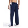 Tallemon Men's 34" Long Inseam Track Pants Warm-up Sweatpants Open
