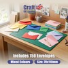 Craft UK, 150 70x110cm Envelopes for Card Making, Invitations, and