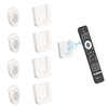 HXSYKJDM Pack of 4 Magnetic Remote Control Holders, Strong Magnetic