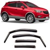 Voron Glass in-Channel Extra Durable Rain Guards for Buick Encore
