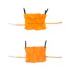 QWORK Trash Can Caddy Bag, 10 Pocket Commercial Cleaning Bag,