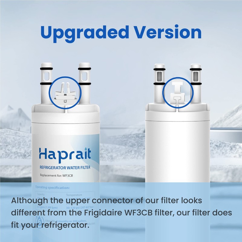 Haprait HP006 Replacement for Frigidaire WF3CB, Pure Source 3, WF425,