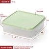 Plastic Storage Container with Lid – 3L Cupcake Carrier –