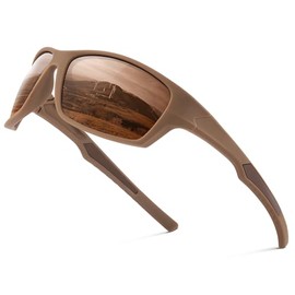 suoso Sports Glasses Men Women Sports Sunglasses Polarised UV400 Protection Sunglass Men Women Sunglasses Black Bicycle Glasses Road Bike Glasses 5 Dark Brown