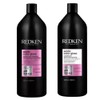 Redken Acidic Color Gloss Sulfate Free Shampoo and Conditioner Liter Set