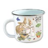 Peter Rabbit Enamel Mug, White, Medium