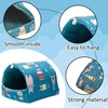 2 Pack 7.8 Inches Guinea Pig Bed, Guinea Pig Hideout