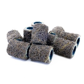 Benchmark Abrasives 1/2" x 1" Aluminum Oxide Sanding Bands, Spiral Bands Rotary Sander Attachment for Drill & Die Grinder, Metal Polishing Sanders for Woodworking - Sander Tool (10 Pack) - Coarse