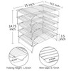 TeamFar Cooling Rack, 5-Tiers Stainless Steel Baking Cooling Wire Rack