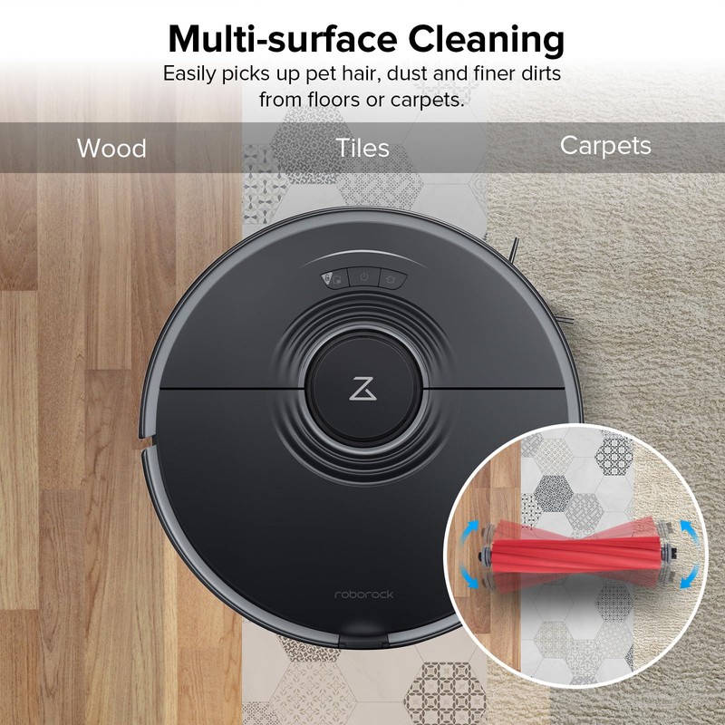 roborock Rubber Main Brush Replacement Qrevo S Pro、Q Revo Series,