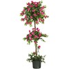 Nearly Natural 5228 Mini Bougainvillea Topiary Beauty, 5-Feet,9" x 9"