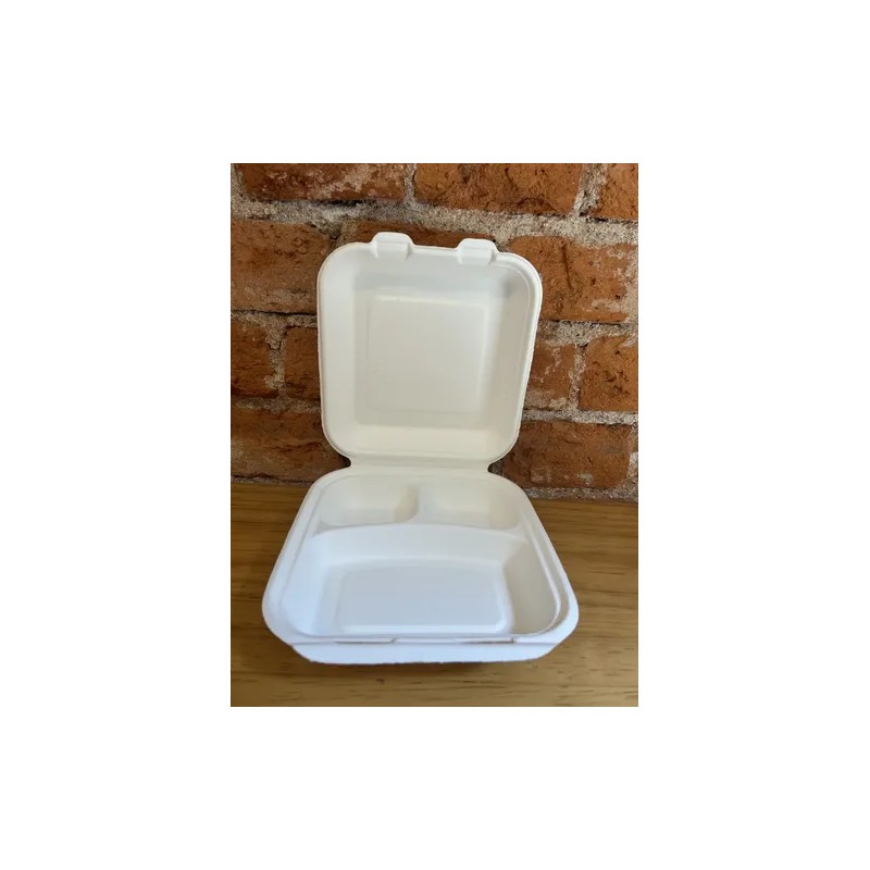 Contenedor Biodegradable Con Divisiones 8x8 300 Pz