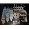 Clopay Garage Door Hardware Complete Kit - Medium Duty 14 GA - 16x7 or 18x7
