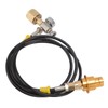 Soda Maker Adapter Hose Kit 1.5m Black Hose with Gold
