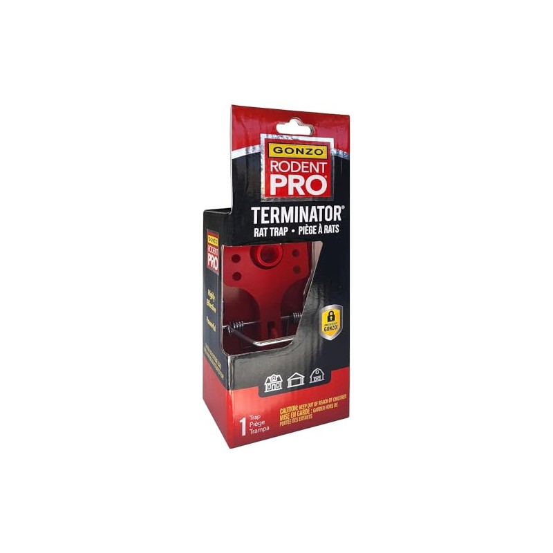 GONZO 7005 RodentPro Terminator Rat Trap