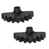 Ciuouient 9319292014 2Pcs AC/Heater Grille Gear Reinforced Parts Compatible with