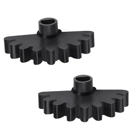 Ciuouient 9319292014 2Pcs AC/Heater Grille Gear Reinforced Parts Compatible with Fujitsu Mini Split (for Models ASU12RLS2, ASU15RLS2, ASU9RLS2) (Black)