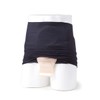 Deoest Medical IDE03 Deodorizing Coarse, Simple Cut (L, Black), Black