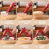 3-in-1 Hot Plate Gripper Tongs,Multi-Angle Hot Plate Gripper, Silicone Non-slip