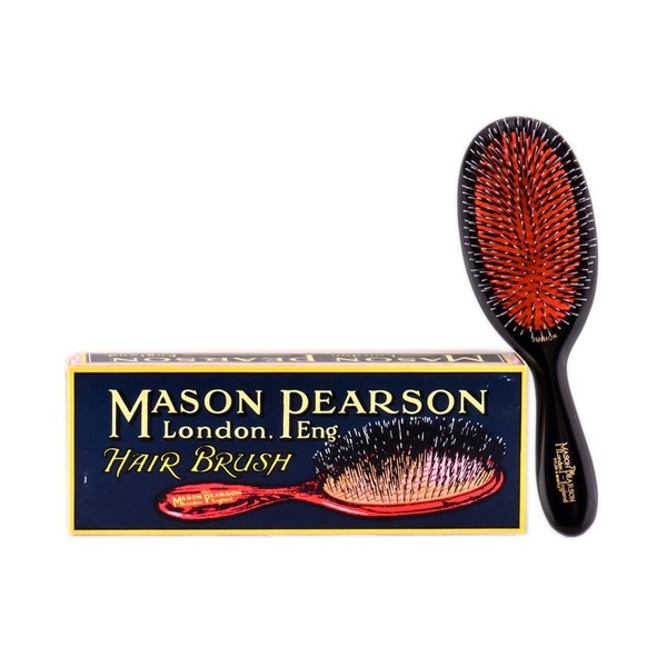 Mason Pearson BN3 Handy Boar Bristle Nylon Tufts Hair Brush - Blue