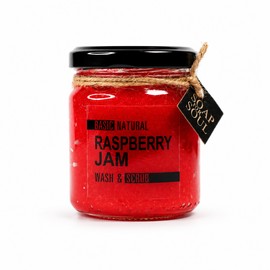 Thailand SOAP FOR SOUL SOAP FOR SOUL Soap for Soul Wash & Scrub RASPBERRY, 210g, 1 piece / SOAP FOR SOUL 솝 포 소울 워시&스크럽 RASPBERRY, 210g, 1개