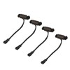 Luces LED de Rejilla DC12V ámbar de Alto Brillo para