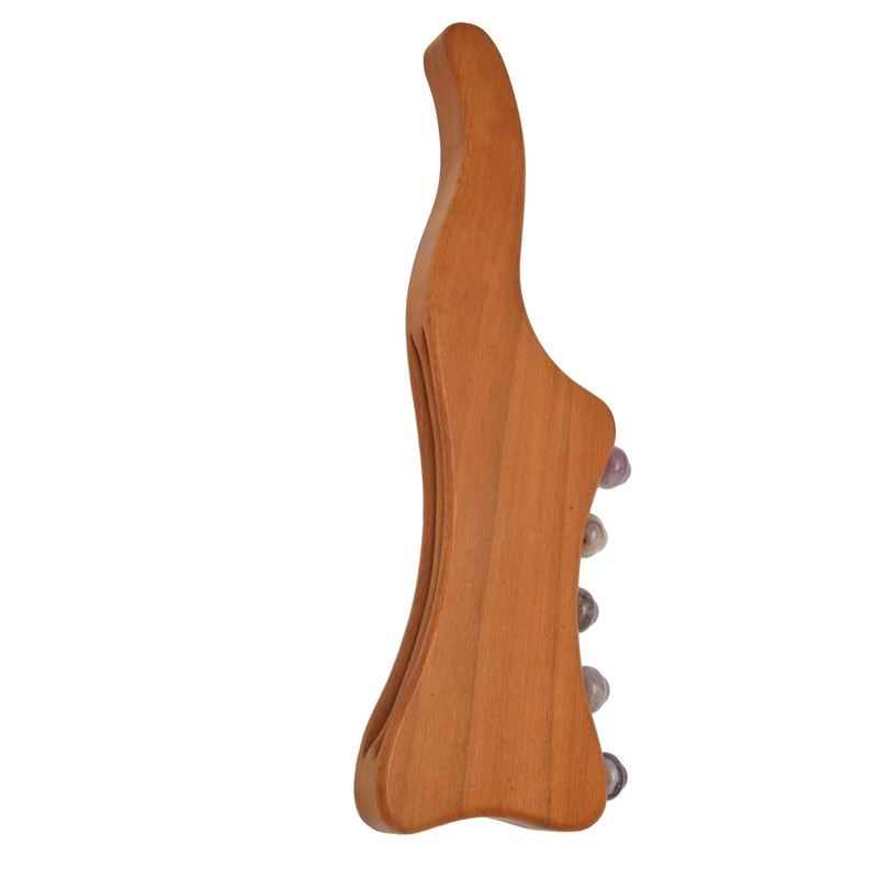 Scraping Massage Stick Wooden Household Relieve Fatigue Relaxation Massage Stick