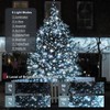 aneeway Christmas Tree Lights Cold White, 400LED 2m 16 Strands