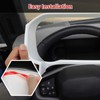 HTHE for Ford Bronco Center Console Dash Board Panel Ring