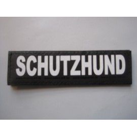 Labels SCHUTZHUND (Large) Package of 2 Julius-K9 for Harnesses
