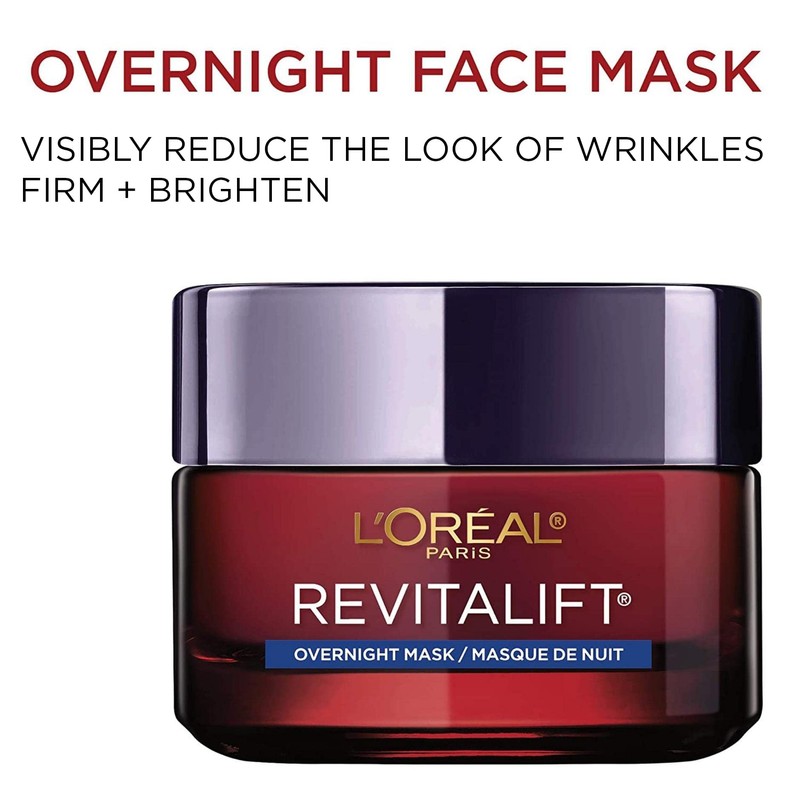 L'Oreal Paris Revitalift Triple Power Anti-Aging Overnight Mask, Pro Retinol,