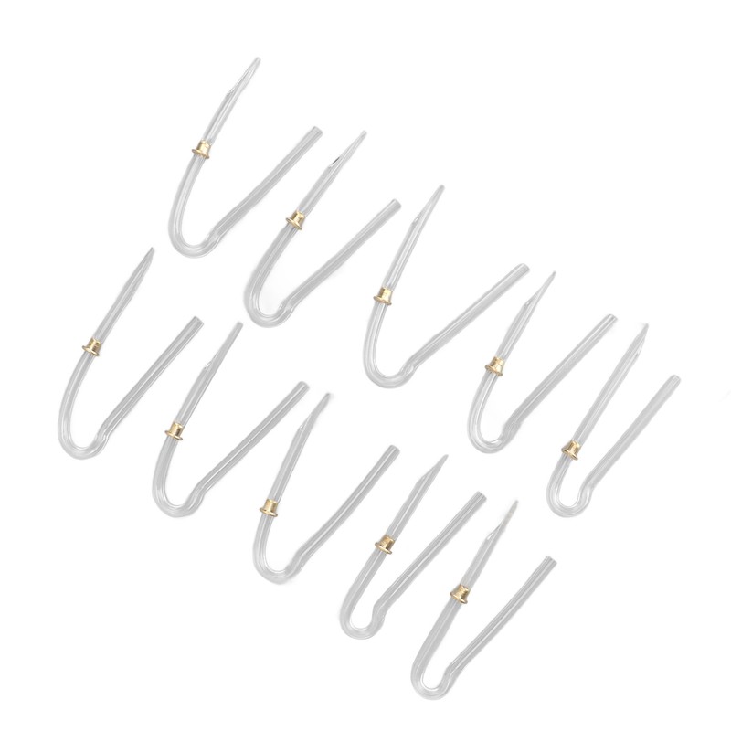 10pcs Preformed Earmold Hearing Aid Tubes Professional BTE Hearing Aid