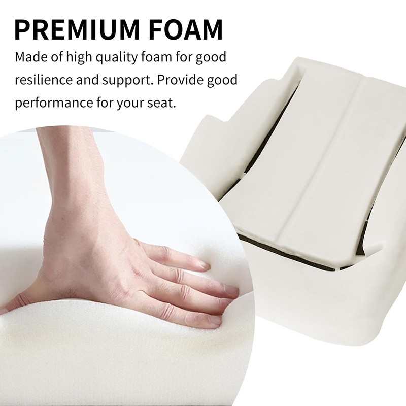 EDIETH Driver Side Bottom Replacement Seat Foan Cushion Fit for