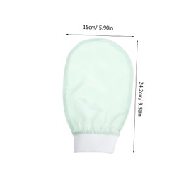 FOMIYES Dead Skin Scrubbing Bath Glove Body Exfoliating Mitt Compact Shower Gloves