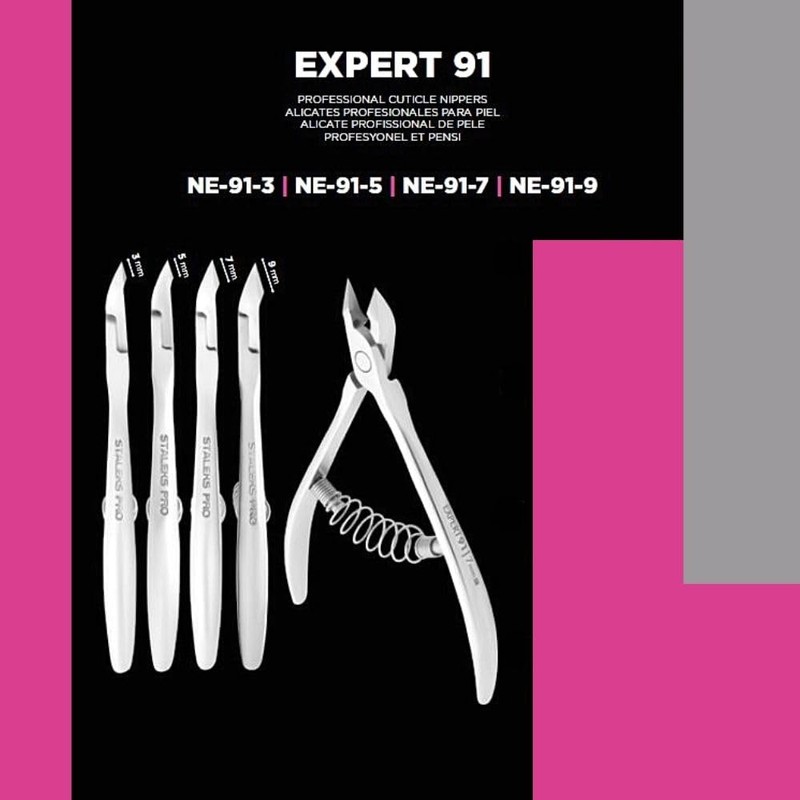 STALEKS PRO by Natury Nails Professional Cuticle Nippers 3 mm