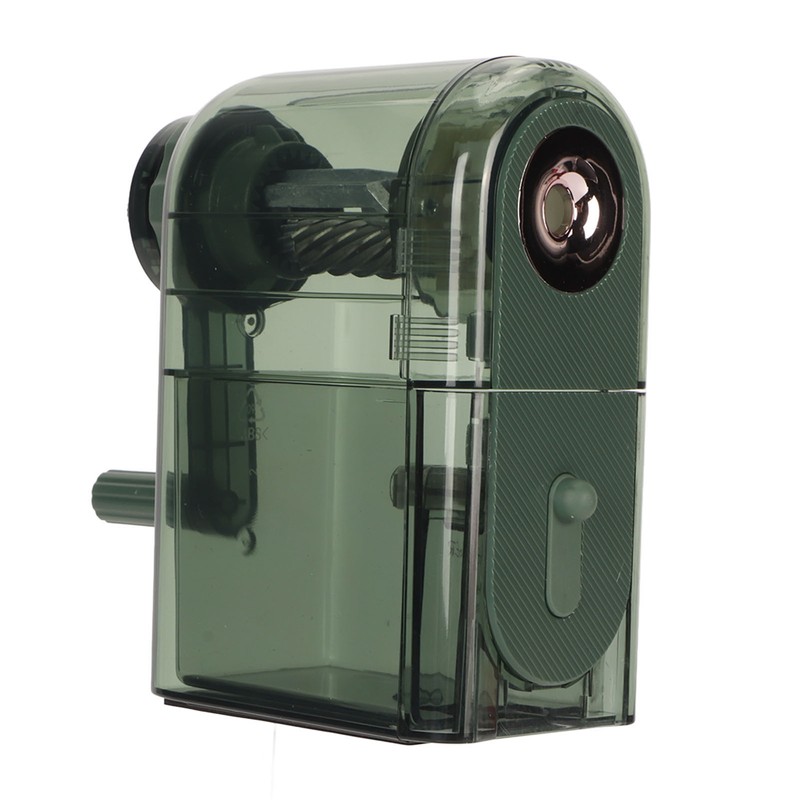 Manual Pencil Sharpener 7 Speeds Adjustable Pencil Tips Portable Handheld