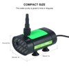 12V DC Brushless Submersible Water Pump 30W Ultra Quiet Fountain