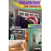 4happy Stainless Steel Door Coat Rack for Hanging - Door