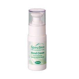 Sanatur SpiruSkin Hand Cream Pumpflasche 1er Pack (1 x 50 ml) Für jeden Hauttyp