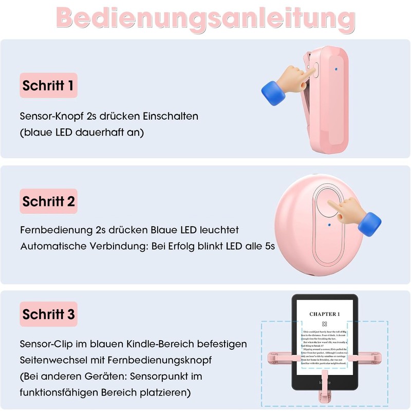 RF Remote Control (Pink)