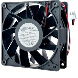 for 4715VL-05W-B70 Cooling Fan, DC 24V 1.20A NMB-MAT Inverter Cooling Fan, 120X120X38mm 2-Wire Cooling Fan