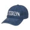 e4Hats.com Brooklyn Embroidered Washed Cap - Navy OSFM