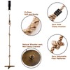 Yangbaga Wooden Round Disc Rope Swing 51”-73” Adjustable Climbing Rope