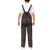 WORK IDEA Mens Work Dungarees Oxford Knee Pockets Durable Canvas,