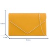 UShopUK Plain Faux Leather Bridal Prom Wedding Evening Party Purse